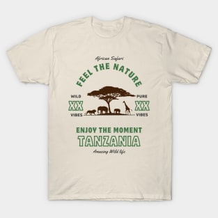 African Safari Tanzania T-Shirt